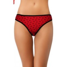 Deals, Discounts & Offers on Women Clothing - Buy set of 5 Liberti World Red Strawberry Printed Bikini Panty at Rs.599