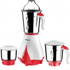 Deals, Discounts & Offers on Kitchen Applainces - Philips HL7510/00 550 W Mixer Grinder  (White, Red, 3 Jars)