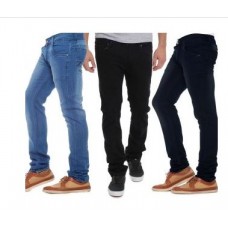 Deals, Discounts & Offers on Men Clothing - Stylox Men's Multicolor Slim Fit Jeans (Pack of 3)