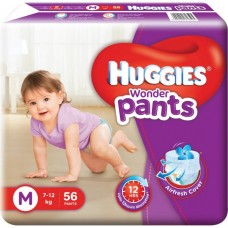 Deals, Discounts & Offers on Baby Care - Huggies Wonder Pants - M  (56 Pieces)