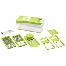 Deals, Discounts & Offers on Kitchen Applainces - Ganesh Vegetable Dicer,12 Cutting Blades, Green