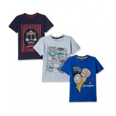 Deals, Discounts & Offers on Men Clothing - Cherokee Boys' T-Shirt (Pack of 3)