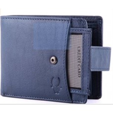 Deals, Discounts & Offers on Men & Women Fashion - Wildhorn Wh271Gw Blue Men's Wallet