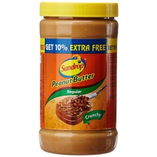 Deals, Discounts & Offers on Grocery & Gourmet Foods - Sundrop Peanut Butter Crunchy, 462g (with 10% Extra)