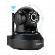 Deals, Discounts & Offers on Cameras - Sricam SP Series SP005 Wireless HD IP Wi-Fi CCTV Indoor Security Camera (Black)