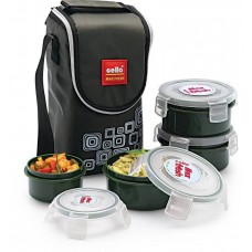 Deals, Discounts & Offers on Storage - Cello Max Fresh Click 4 Containers Lunch Box  (500 ml)