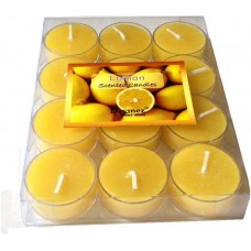 Deals, Discounts & Offers on Home Decor & Festive Needs - Devinez 12C Premium Lemon Scented Polycarbonate Smokeless Tealight Candle  (Yellow, Pack of 12)
