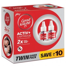 Deals, Discounts & Offers on Personal Care Appliances - Good knight Activ+ Liquid Refill, 45ml (Pack of 2) Red
