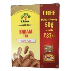 Deals, Discounts & Offers on Grocery & Gourmet Foods - Dabur Badam Tail - 50 ml with Free Dabur Honey - 50 g