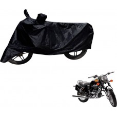 Deals, Discounts & Offers on Car & Bike Accessories - Flipkart SmartBuy Two Wheeler Cover for Royal Enfield  (Bullet 500, Black)