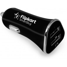 Deals, Discounts & Offers on Car & Bike Accessories - Flipkart SmartBuy 3.1A Dual Port Turbo Universal Car Charger