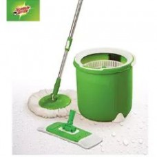 Deals, Discounts & Offers on Home Improvement - Scotch-Brite Jumper Spin Mop with Round and Flat Heads with Refill