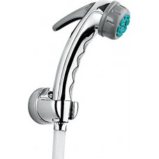 Deals, Discounts & Offers on Home Improvement - Hindware F160027 Health Faucet ABS with Rubbit Cleaning System,1.25m long PVC Flexible Tube and ABS Wall Hook 