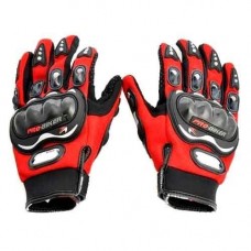 Deals, Discounts & Offers on Car & Bike Accessories - Probiker Full Finger Gloves for Bikers (Red)