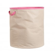 Deals, Discounts & Offers on Home Improvement - My Gift Booth Canvas Laundry Bag, Pink