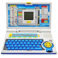 Deals, Discounts & Offers on Toys & Games - Hariom Enterprise New English Learner Laptop For Kids - 20 Acitivites  (Blue)