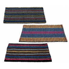 Deals, Discounts & Offers on Home Improvement - Story@Home Traditional Style Cotton Blend 3 Piece Door Mat Set 