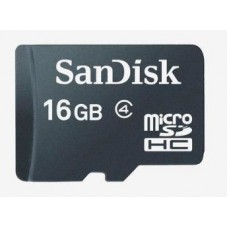 Deals, Discounts & Offers on Mobile Accessories - SANDISK 16 GB Memory Card (Black)