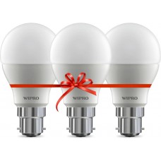 Deals, Discounts & Offers on Home Appliances - Wipro 10 W Standard B22 LED Bulb  (White, Pack of 3)