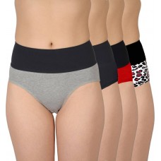 Deals, Discounts & Offers on Women Clothing - Selfcare Women's Hipster Multicolor Panty  (Pack of 4)
