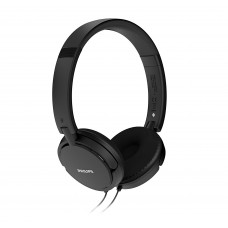Deals, Discounts & Offers on Headphones - Philips SHL5000/00 On Ear Headphone with Deep Bass (Black)