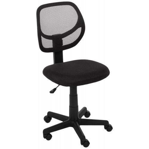 AmazonBasics Low Back Computer Chair (Black) Furniture ...