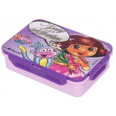 Deals, Discounts & Offers on Kitchen Containers - Nickelodeon Dora Plastic Lunch Box Set, 3-Pieces, Multicolour
