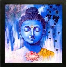 Deals, Discounts & Offers on Home Decor & Festive Needs - SAF Buddha Ink Painting  