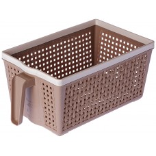 Deals, Discounts & Offers on Home & Kitchen - Nayasa Frill Plastic Basket No. 1, Small, Beige