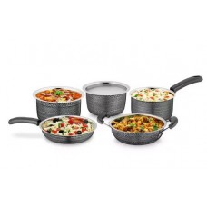Deals, Discounts & Offers on Cookware -  Ideale Stainless Steel Cookware Set of 5 At Rs.620