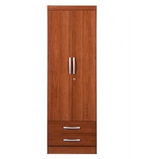 Deals, Discounts & Offers on  - Kimura Two Door Wardrobe with Two Drawers