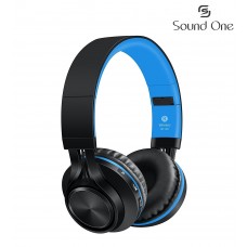 Deals, Discounts & Offers on Headphones - Sound One BT-06 Bluetooth Headphones Build in Microphone with SD Card Function