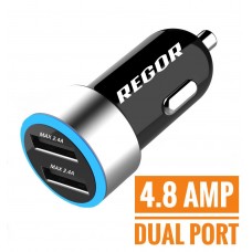 Deals, Discounts & Offers on Car & Bike Accessories - Regor Hi-Speed Car Charger for all smartphones & tablets