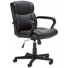 Deals, Discounts & Offers on Furniture - AmazonBasics Mid Back Office Chair (Black)