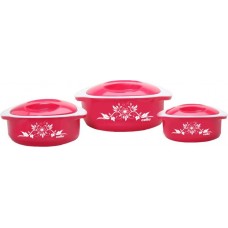 Deals, Discounts & Offers on Kitchen Containers - Cello Hot Meal Pack of 3 Casserole Set