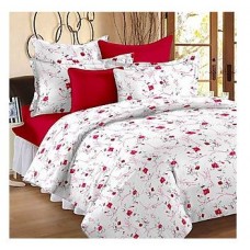 Deals, Discounts & Offers on Home & Kitchen - Story @ Home Lovely Cotton Magic Double Bed Sheet