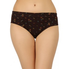 Deals, Discounts & Offers on Women Clothing - Vaishma Women's Brief Brown Panty  (Pack of 1)