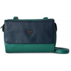 Deals, Discounts & Offers on Watches & Handbag - Baggit Women Green Leatherette Sling Bag