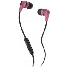 Deals, Discounts & Offers on Headphones - Skullcandy S2IKDY-133 Headset with Mic  (Pink & Black, In the Ear)
