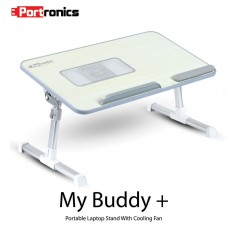 Deals, Discounts & Offers on Computers & Peripherals - Portronics POR-704 Adjustable laptop cooling table