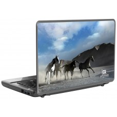 Deals, Discounts & Offers on Computers & Peripherals - Lapgrade AS-LT1815-8 3D Laptop Skin (Horses)
