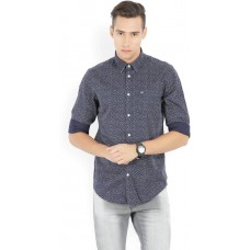 Deals, Discounts & Offers on Men Clothing - Arrow Sport Men's Printed Casual Blue Shirt