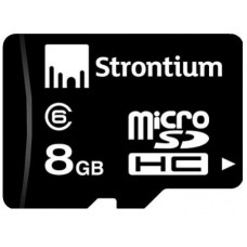 Deals, Discounts & Offers on Mobile Accessories - Strontium 8GB MicroSDHC Class 6 Memory Card (SR8GTFC6R)
