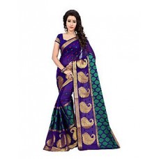 Deals, Discounts & Offers on Women Clothing - Aksh Fashion Multicolor Art Silk Saree
