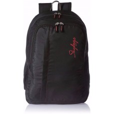 Deals, Discounts & Offers on Accessories - Skybags SPADE 24 L Laptop Backpack  (Black)