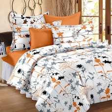 Deals, Discounts & Offers on Home Appliances - Story@ Home 186 TC Cotton Double Bedsheet with 2 Pillow Covers - White