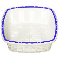 Deals, Discounts & Offers on Storage - Nayasa Plastic Jingle Basket Set No 2, Set of 3, Blue