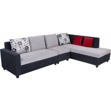 Deals, Discounts & Offers on Furniture - Bharat Lifestyle Nano Fabric 6 Seater Standard  (Finish Color - Black Grey)
