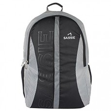 Deals, Discounts & Offers on Accessories - Sassie Black Gray Smart School Bag (25 Litres)