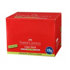 Deals, Discounts & Offers on Accessories - Faber-Castell Glue Stick - 15 Grams, Box of 20 Pieces